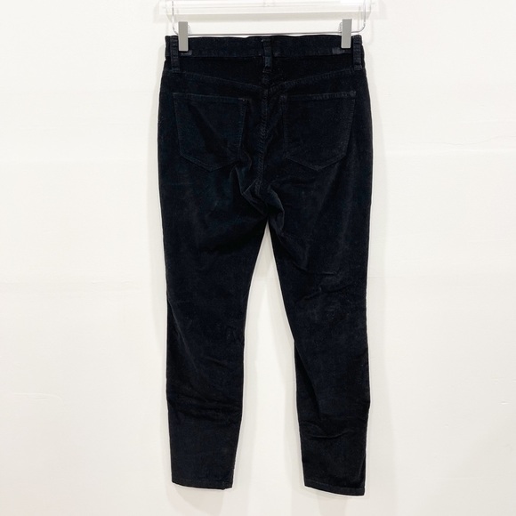 J. Crew 9 High Rise Stretchy Toothpick Jean Velvet - Picture 5 of 7